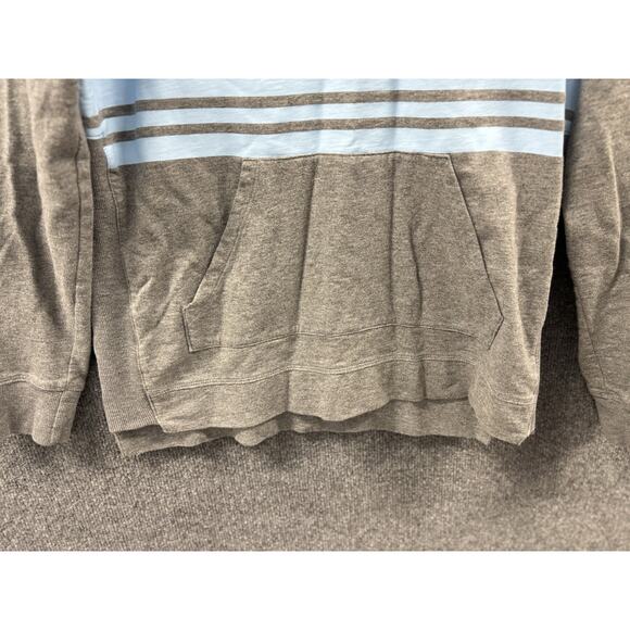 DOMO Breeze Blocker – Hoodie Pullover Gray/ Blue Men’s Size Medium - Picture 2 of 9